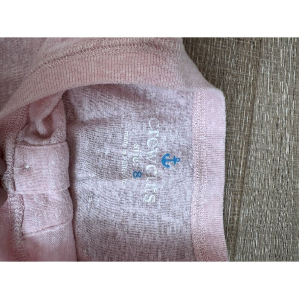 Crewcuts Pink Button Tshirt - Picture 5 of 5